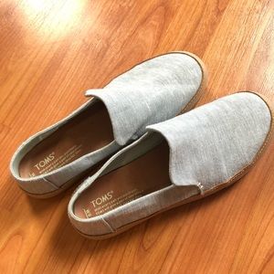 Toms women sunset slip-on sneaker size 9